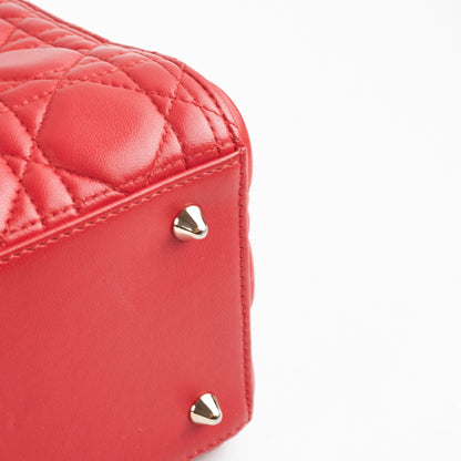 Dior Medium Lady Dior Red