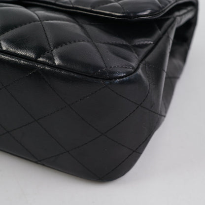 Chanel Black Jumbo Single Flap Black