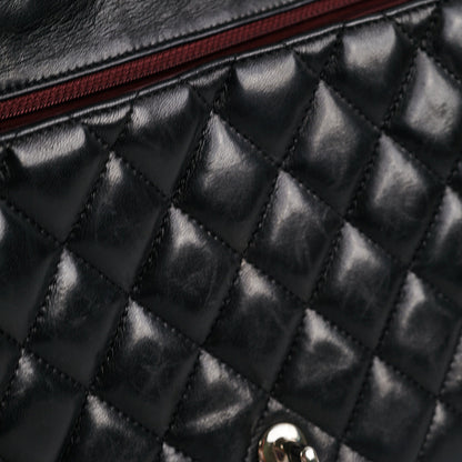 Chanel Black Jumbo Single Flap Black