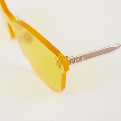 Dior Yellow Sunglasses