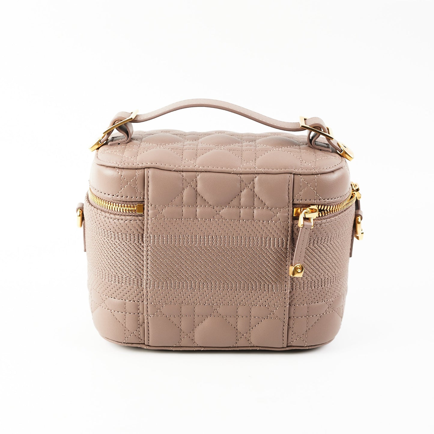 Dior Small Vanity Case Taupe/Brown