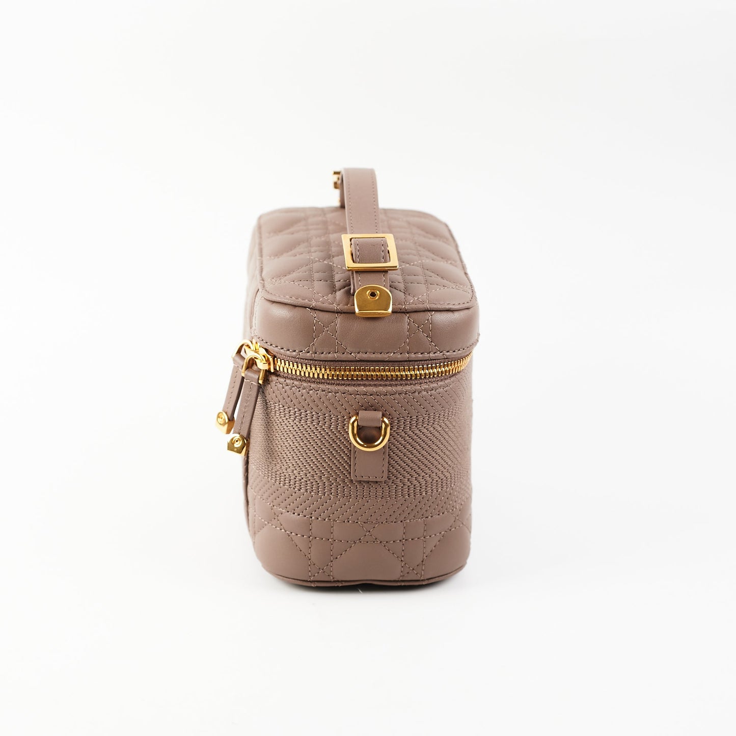 Dior Small Vanity Case Taupe/Brown