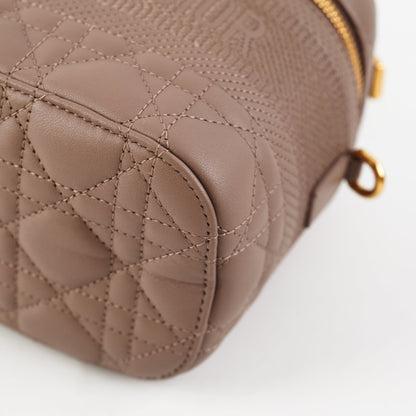 Dior Small Vanity Case Taupe/Brown