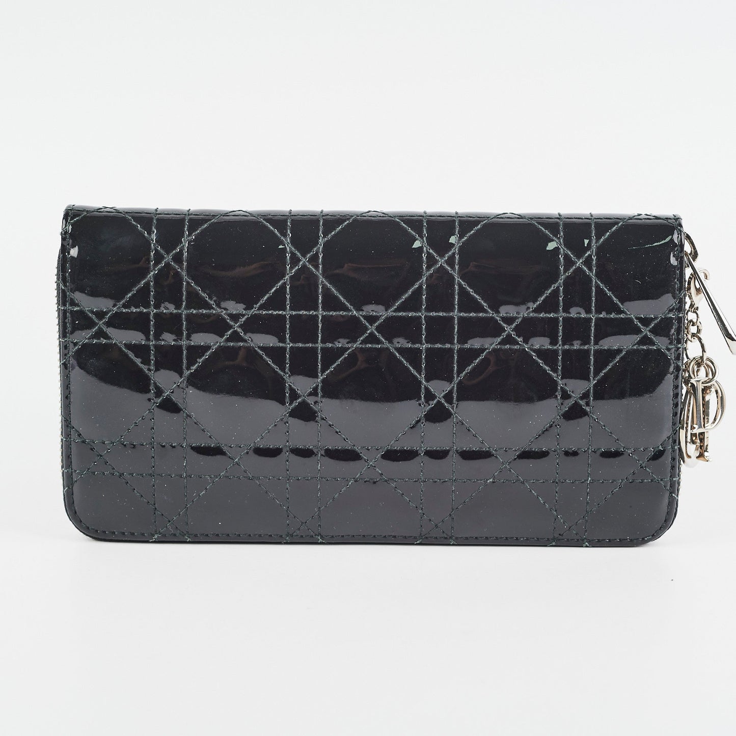 Dior Zippy Long Wallet Black