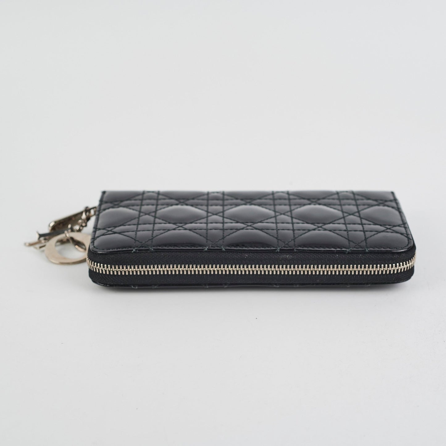 Dior Zippy Long Wallet Black