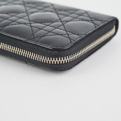 Dior Zippy Long Wallet Black