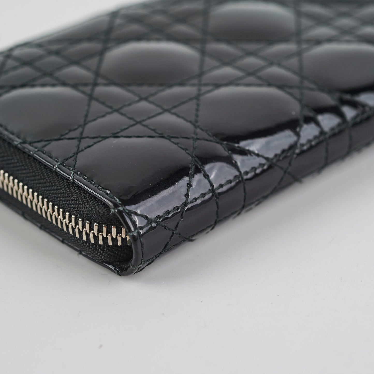 Dior Zippy Long Wallet Black