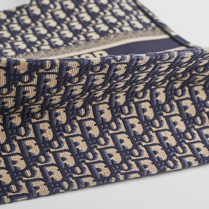 Christian DIor Large Book Tote Navy