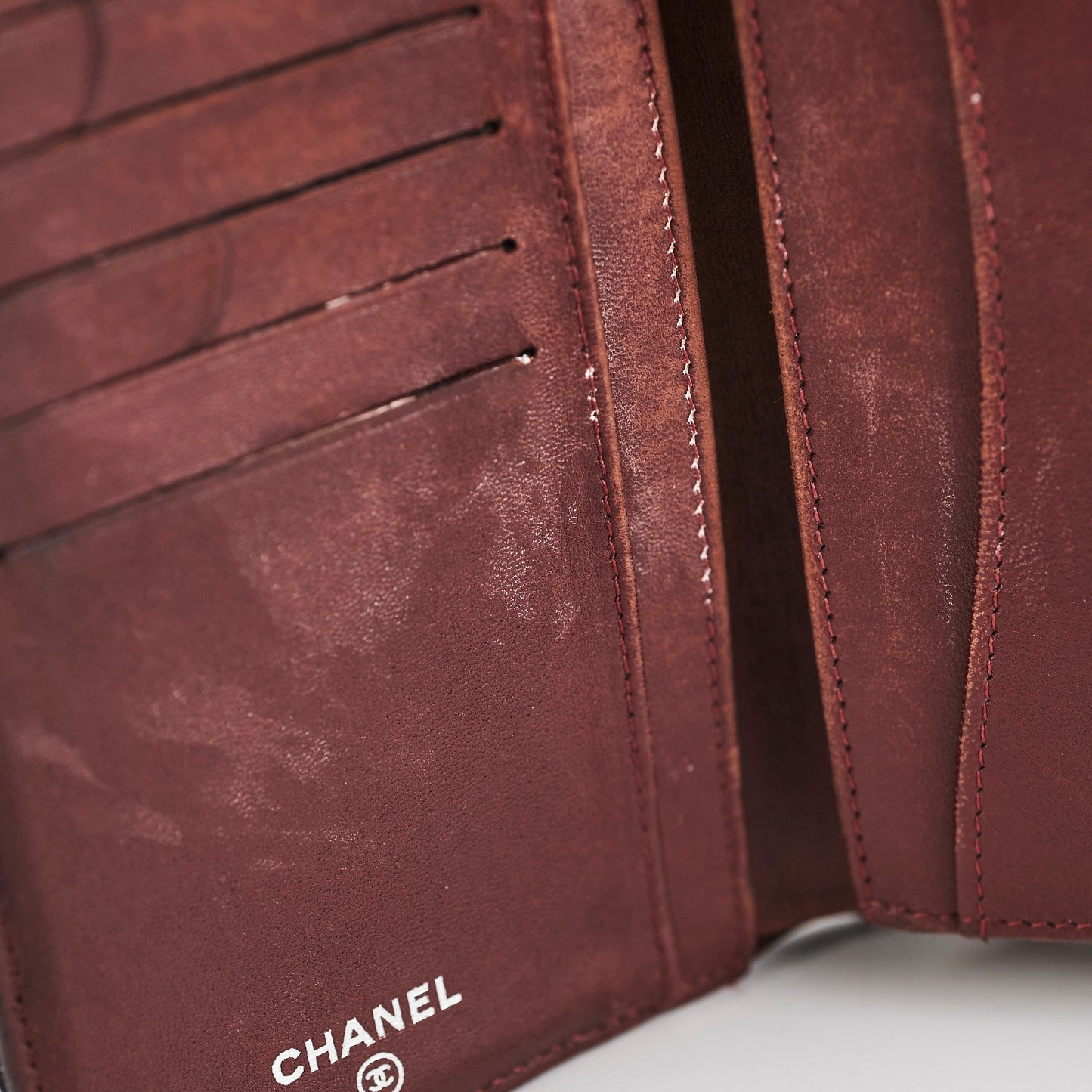 Chanel Long Quilted Black Wallet