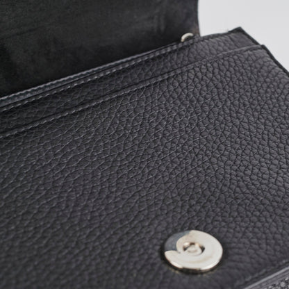 Christian Dior Diorama Black Wallet On Chain