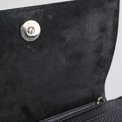 Christian Dior Diorama Black Wallet On Chain