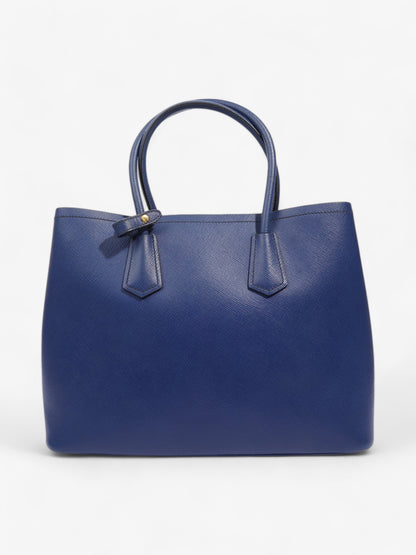 Prada Galleria Tote Blue Saffiano Leather Large