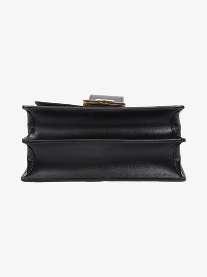 Louis Vuitton Dauphine Black / White Canvas MM