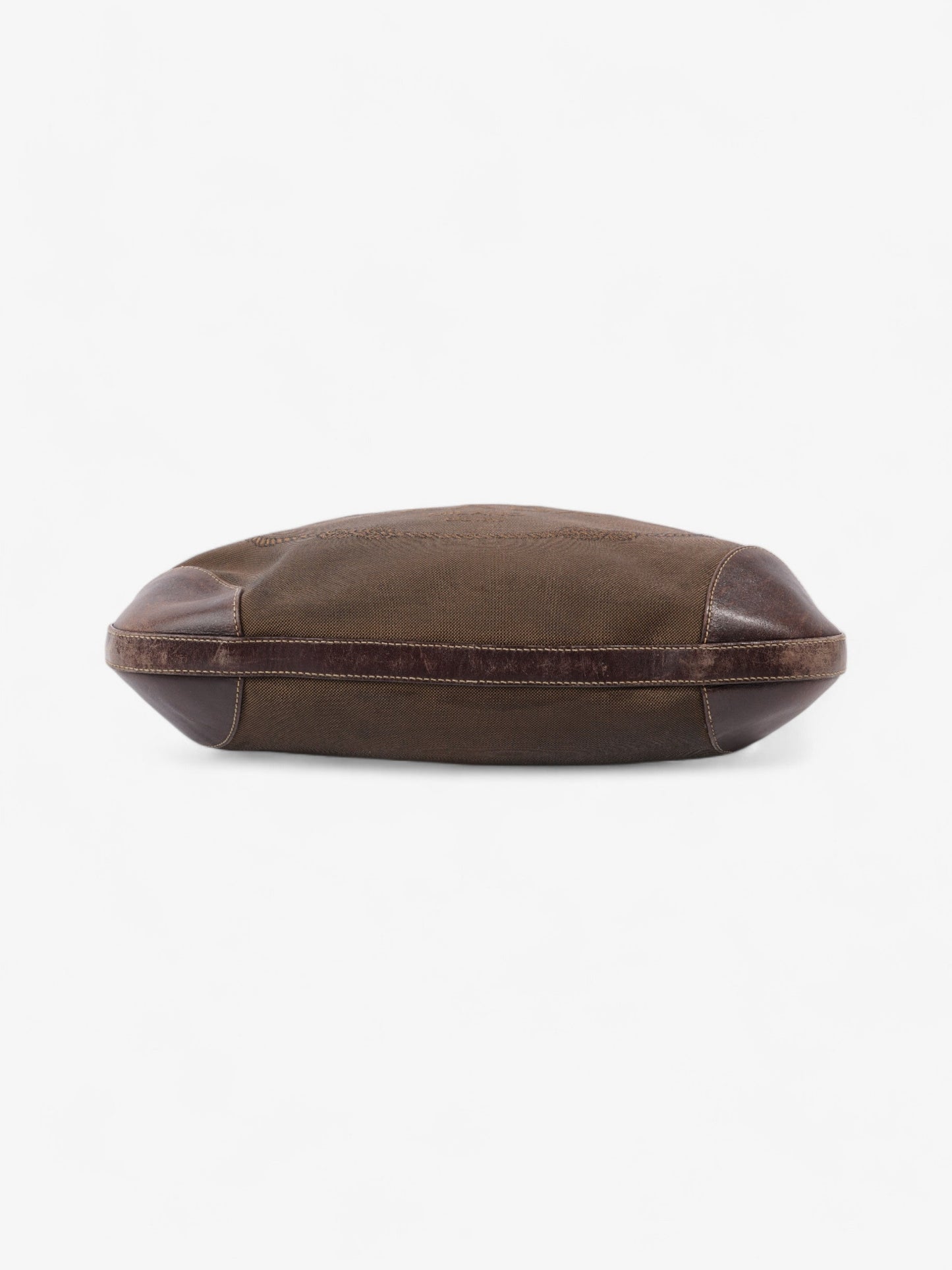 Prada Canapa Tote Brown Canvas