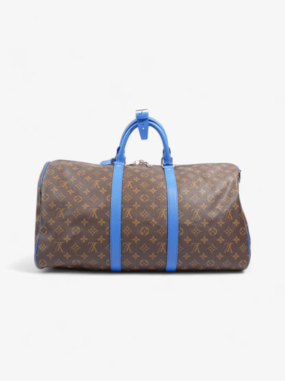 Louis Vuitton Keepall Bandoulière 50 Monogram / Blue Coated Canvas