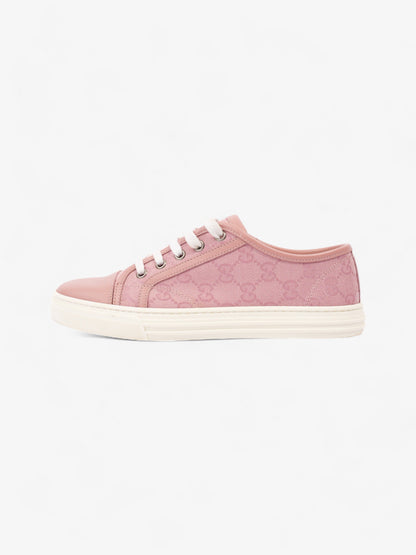 Gucci GG Low-top Sneakers Pink / White Canvas EU 36.5 UK 3.5
