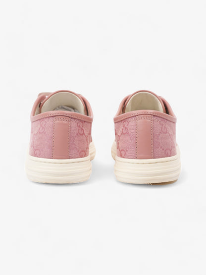 Gucci GG Low-top Sneakers Pink / White Canvas EU 36.5 UK 3.5