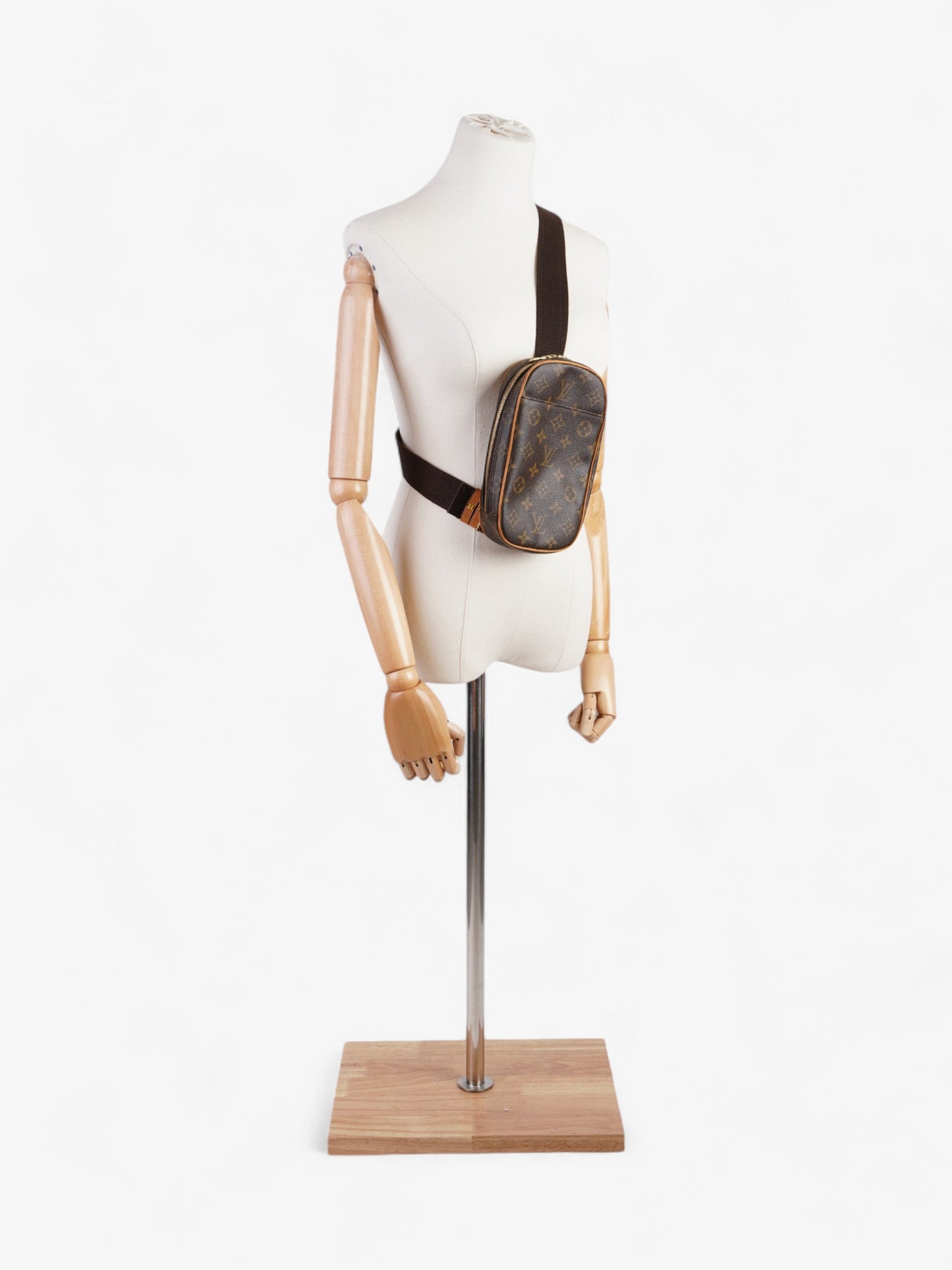 Louis Vuitton Ganju Belt Bag Monogram Coated Canvas