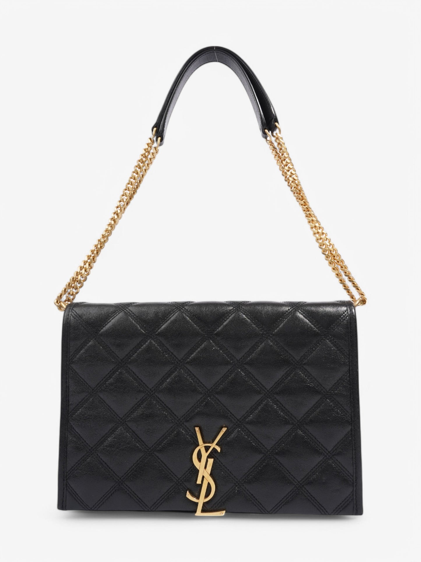 Saint Laurent Becky Mini Chain Bag Black Lambskin Leather Mini