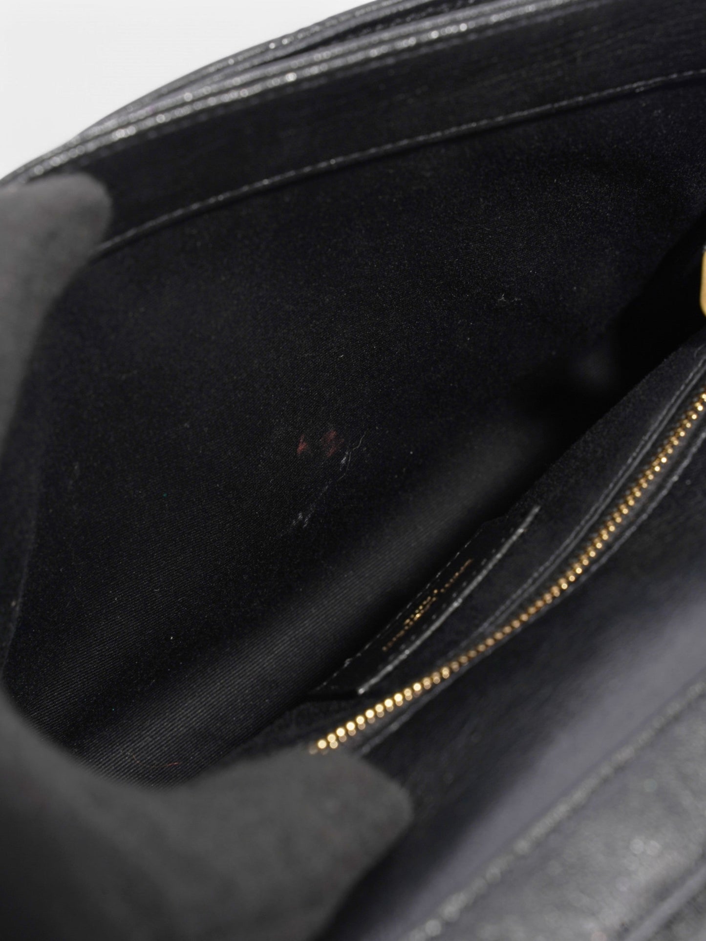 Saint Laurent Becky Mini Chain Bag Black Lambskin Leather Mini