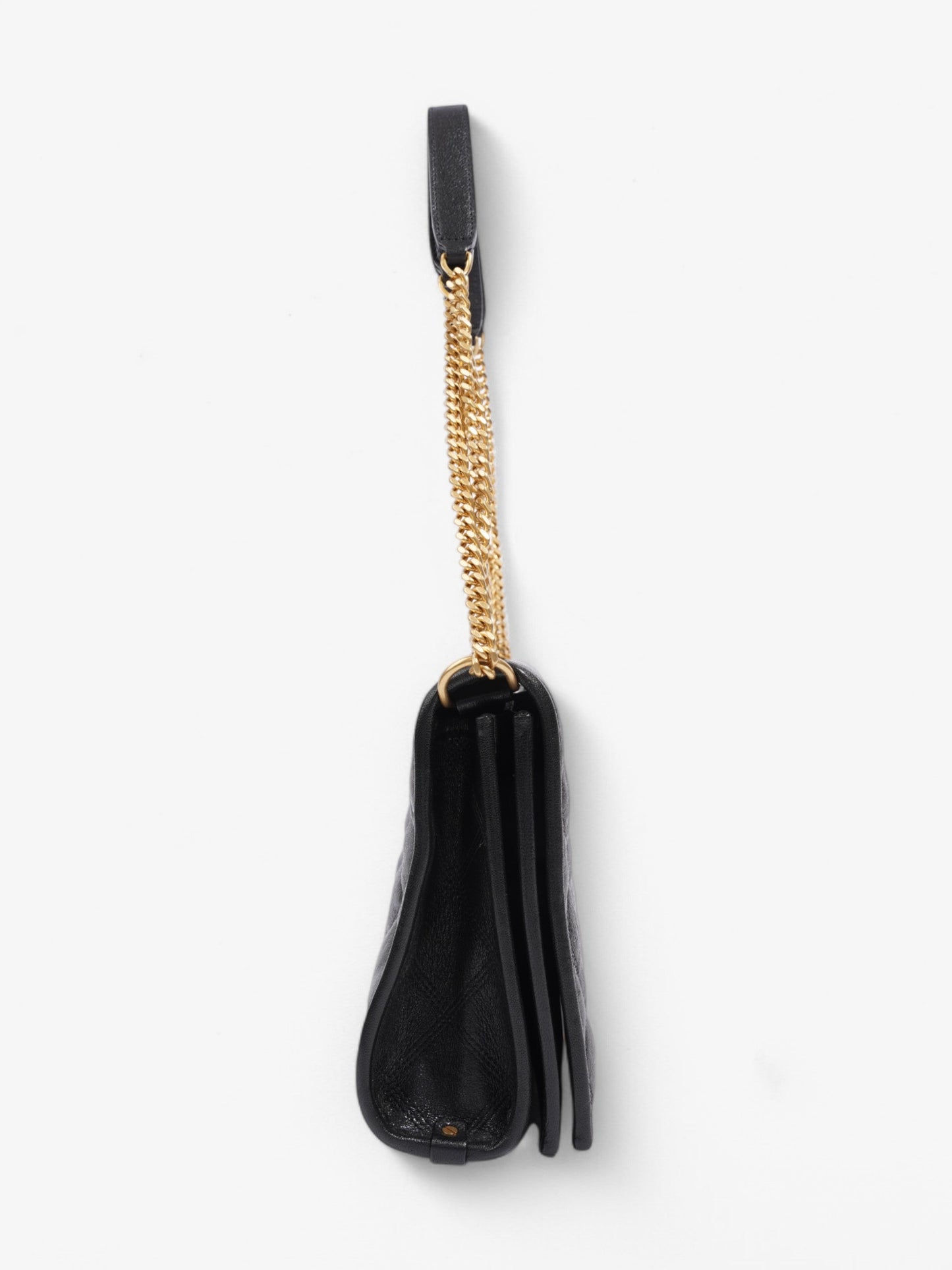 Saint Laurent Becky Mini Chain Bag Black Lambskin Leather Mini