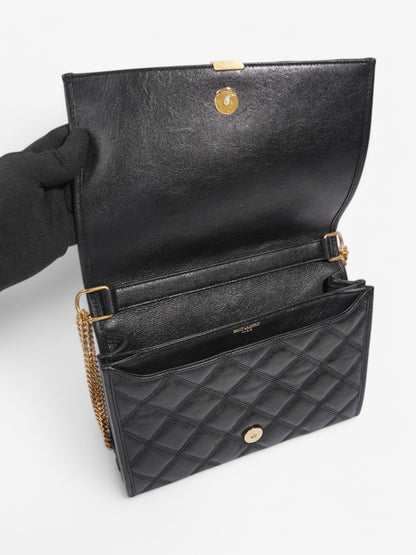 Saint Laurent Becky Mini Chain Bag Black Lambskin Leather Mini