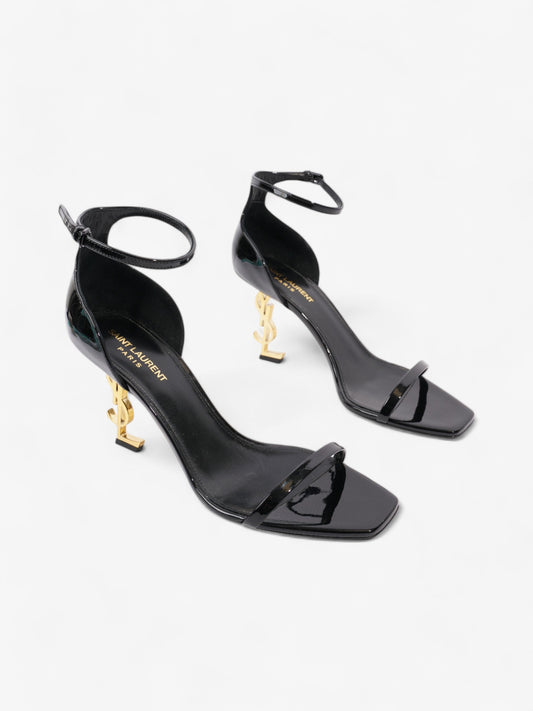 Saint Laurent Opyum Heels 110 Black Patent Leather EU 40 UK 7