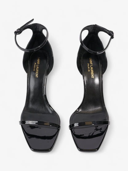Saint Laurent Opyum Heels 110 Black Patent Leather EU 40 UK 7
