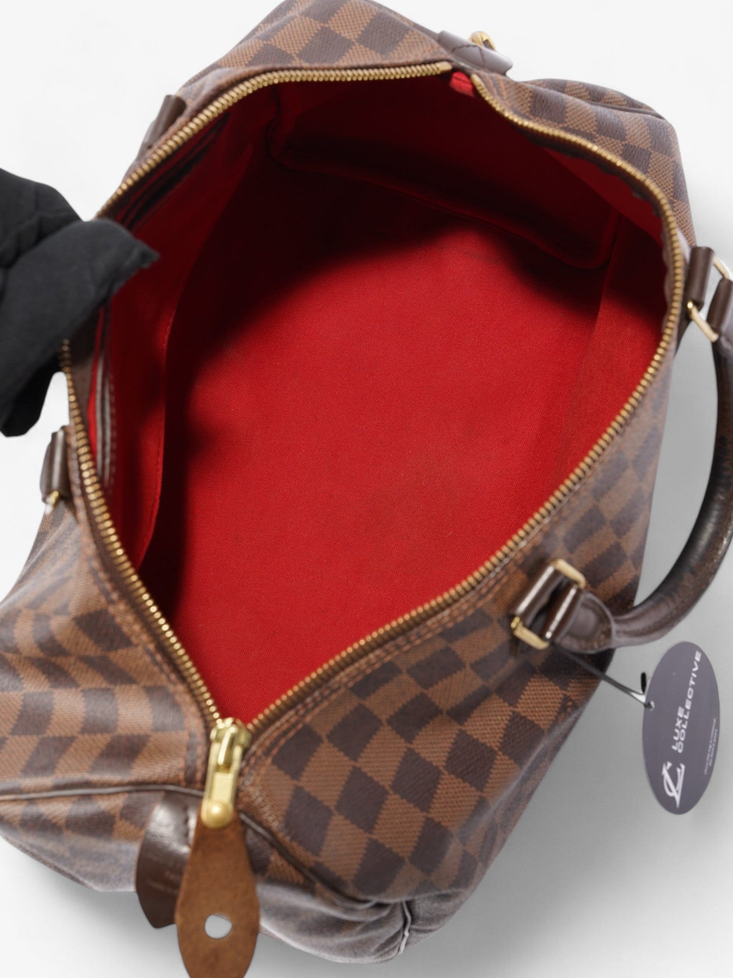 Louis Vuitton Speedy Damier Ebene Coated Canvas 35
