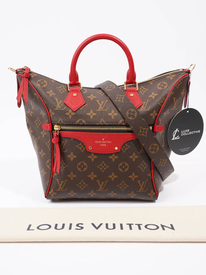 Louis Vuitton Tournelle PM Monogram / Red Coated Canvas