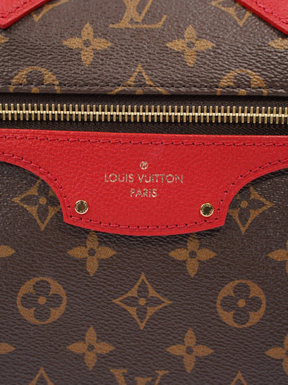 Louis Vuitton Tournelle PM Monogram / Red Coated Canvas