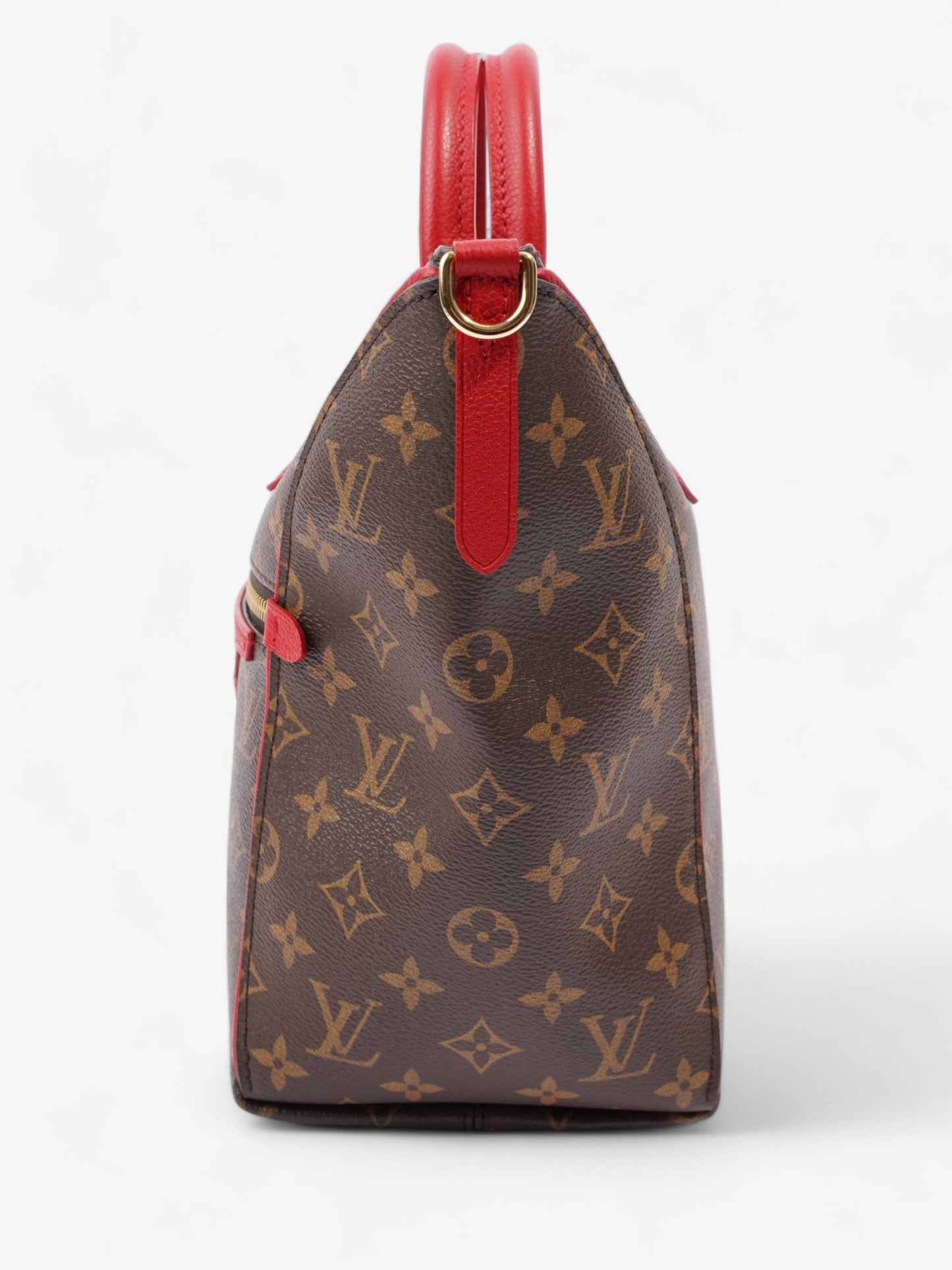 Louis Vuitton Tournelle PM Monogram / Red Coated Canvas