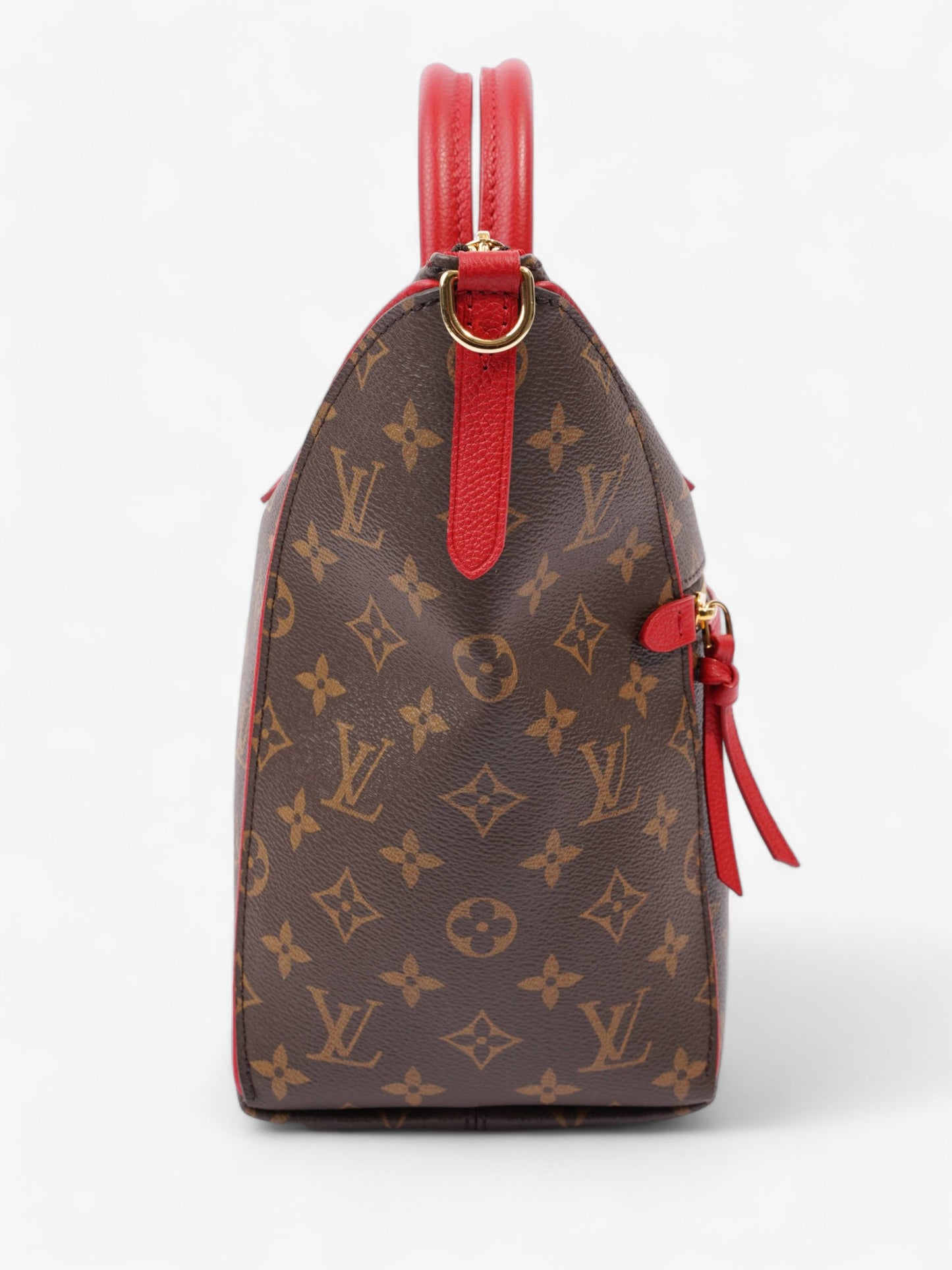 Louis Vuitton Tournelle PM Monogram / Red Coated Canvas