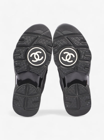 Chanel CC Logo Sneakers Black Suede EU 37.5 UK 4.5
