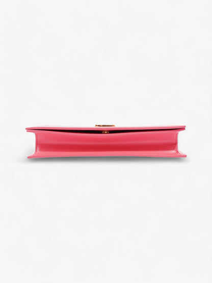 Saint Laurent Kate Neon Pink Grained Leather