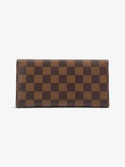 Louis Vuitton Josephine Damier Ebene / Red Coated Canvas
