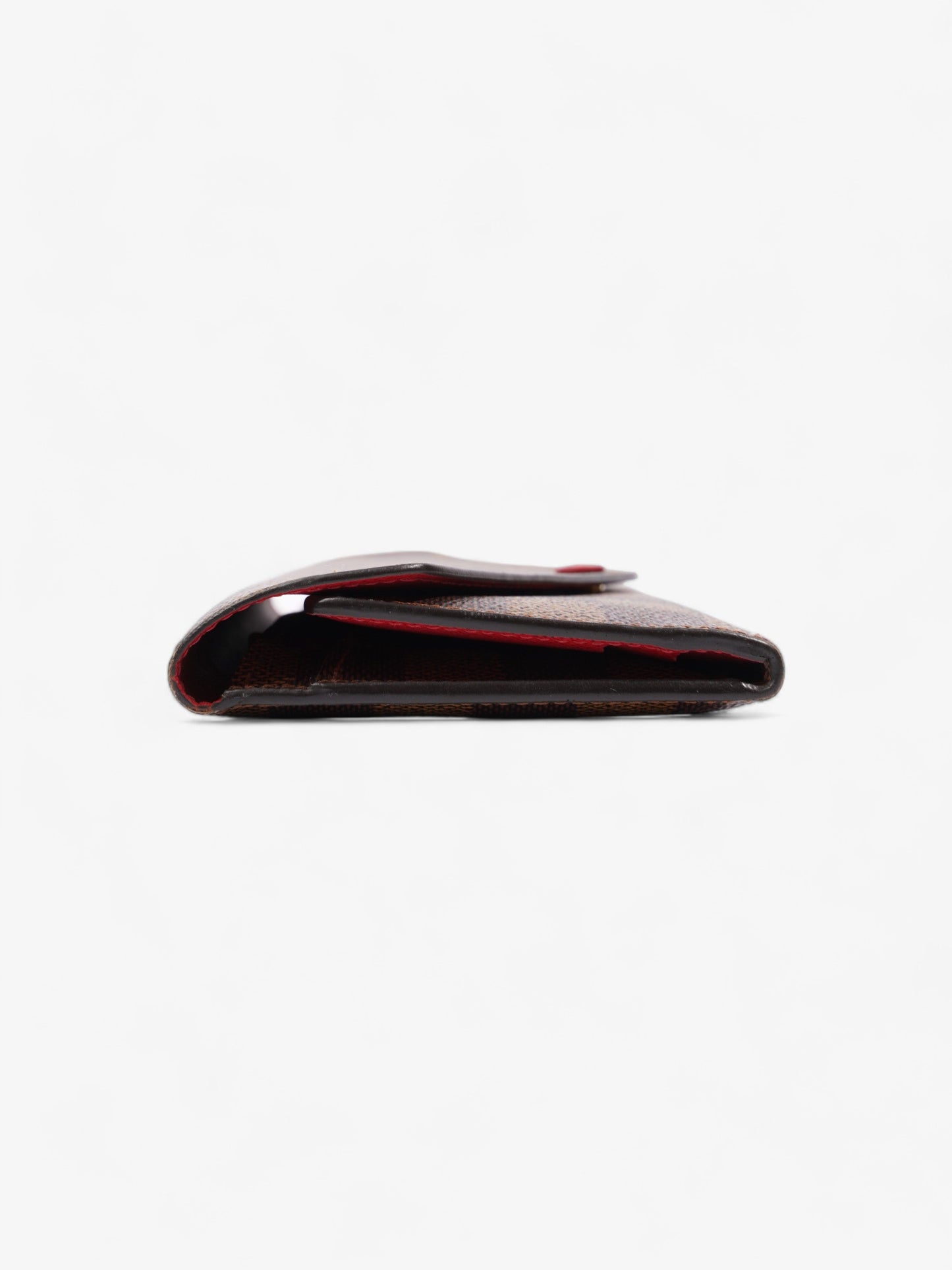 Louis Vuitton Josephine Damier Ebene / Red Coated Canvas