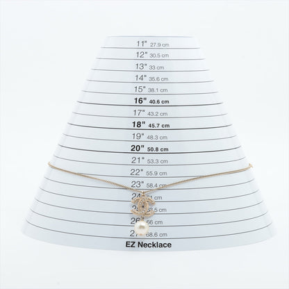 Chanel Coco Mark Long Pearl Drop Necklace Costume Jewellery