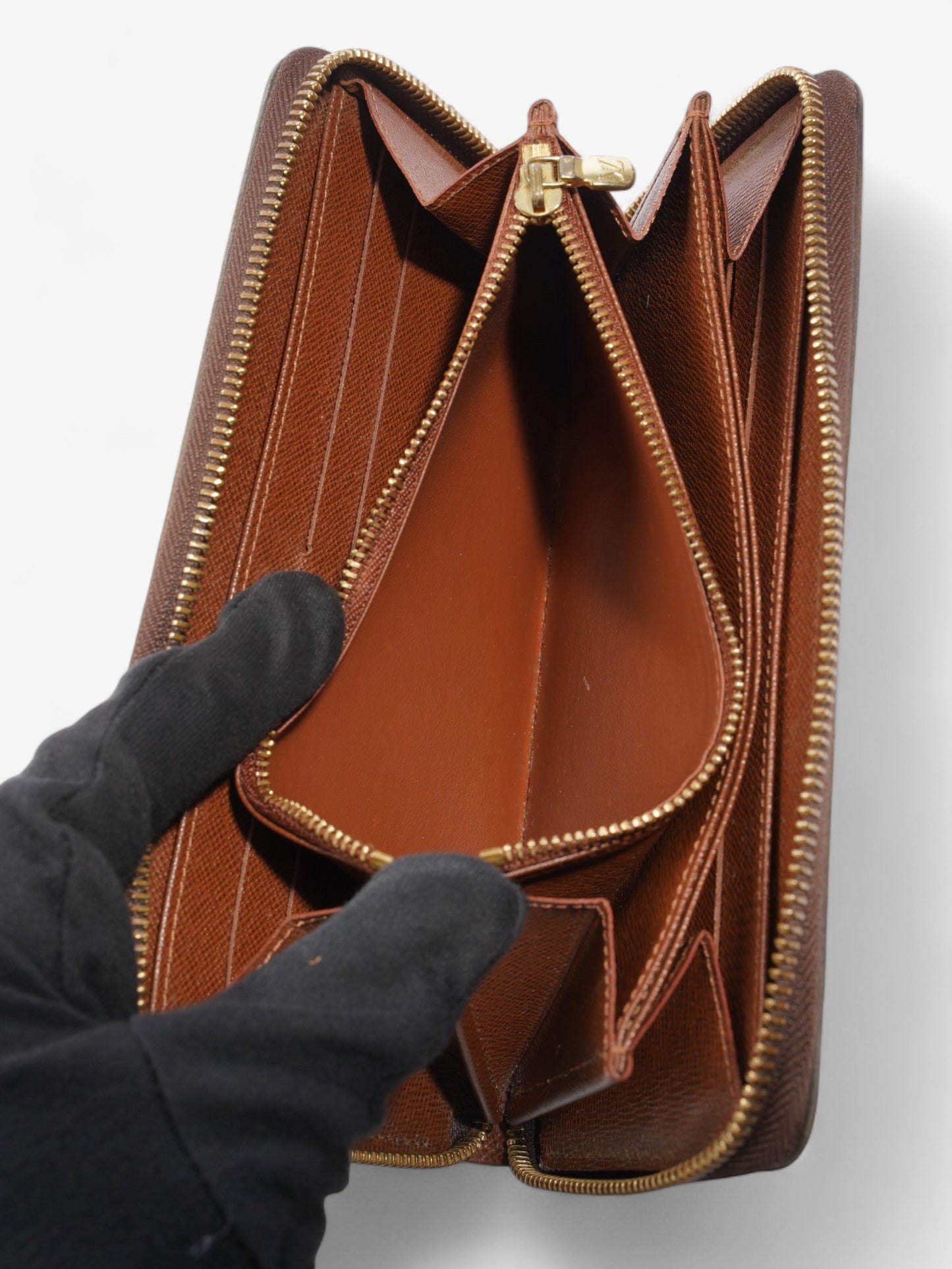 Louis Vuitton Zippy Wallet Monogram Coated Canvas