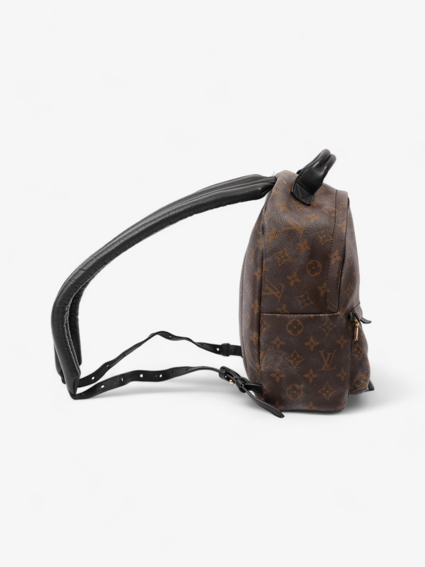Louis Vuitton Palm Springs Monogram / Black Coated Canvas PM