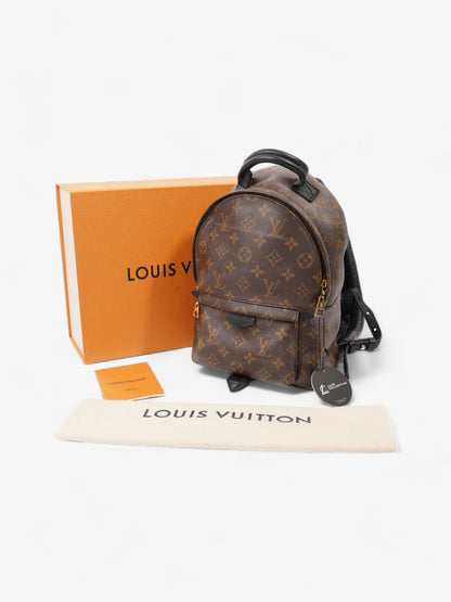 Louis Vuitton Palm Springs Monogram / Black Coated Canvas PM
