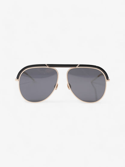 Christian Dior DiorDesertic Sunglasses Black / Gold Acetate 145mm