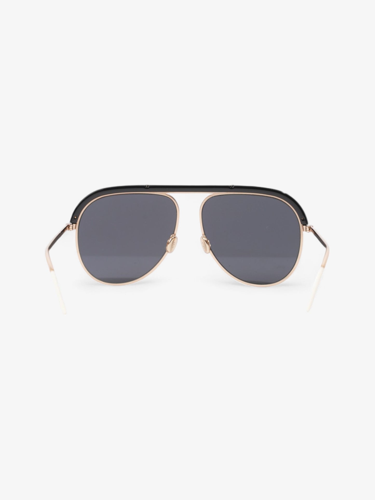 Christian Dior DiorDesertic Sunglasses Black / Gold Acetate 145mm