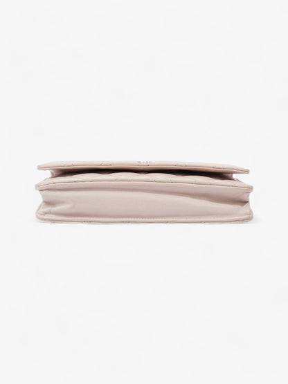 Chanel Classic Wallet On Chain Pale Pink Lambskin Leather
