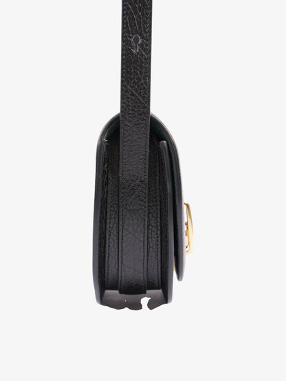 Burberry Rocking Horse Bag Black Leather Mini