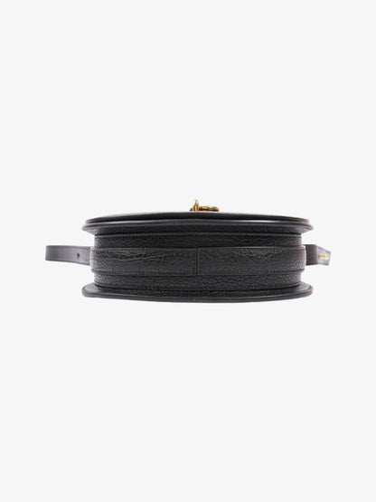 Burberry Rocking Horse Bag Black Leather Mini