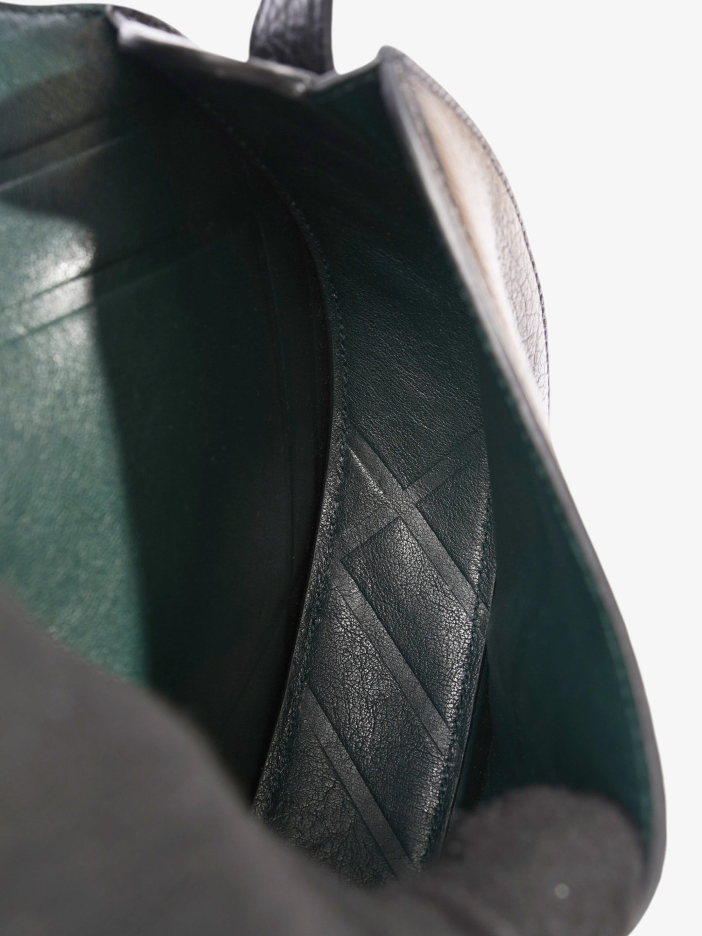 Burberry Rocking Horse Bag Black Leather Mini
