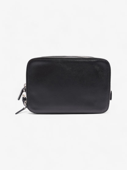 Prada Wristlet Black Saffiano Leather