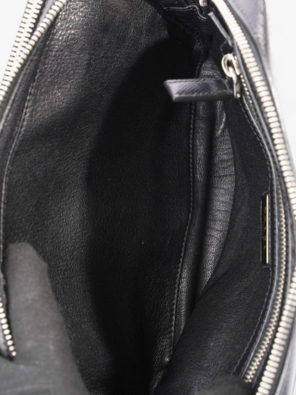 Prada Wristlet Black Saffiano Leather