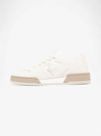 Fendi Low Top Sneaker White Mesh EU 38.5 UK 5.5
